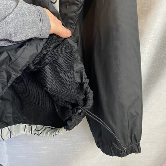 Whiteridge Silver and Black Windbreaker  Jacket Mens Lg X Series - Picture 14 of 16